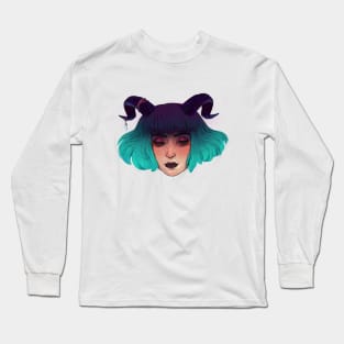 Witch of Pondering (with lineart) Long Sleeve T-Shirt